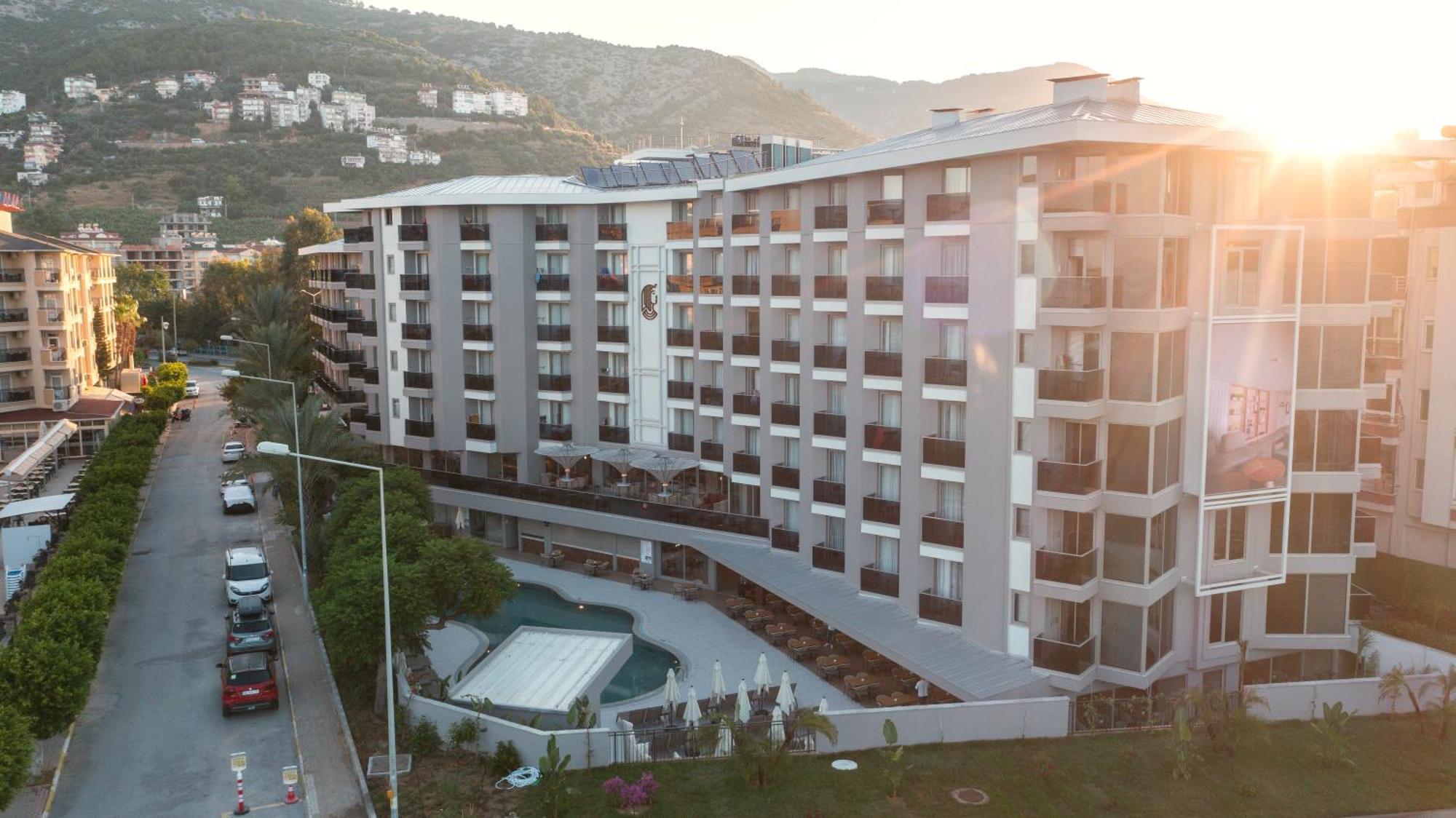 Kleopatra Dreams Beach Hotel Алания Экстерьер фото